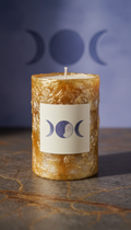 Lunar Gold Hand-Poured Candle
